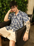 Campus Sutra Dice Mesh Oversized Shirt