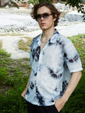 Campus Sutra Tie-Dye Knit Oversized Shirt