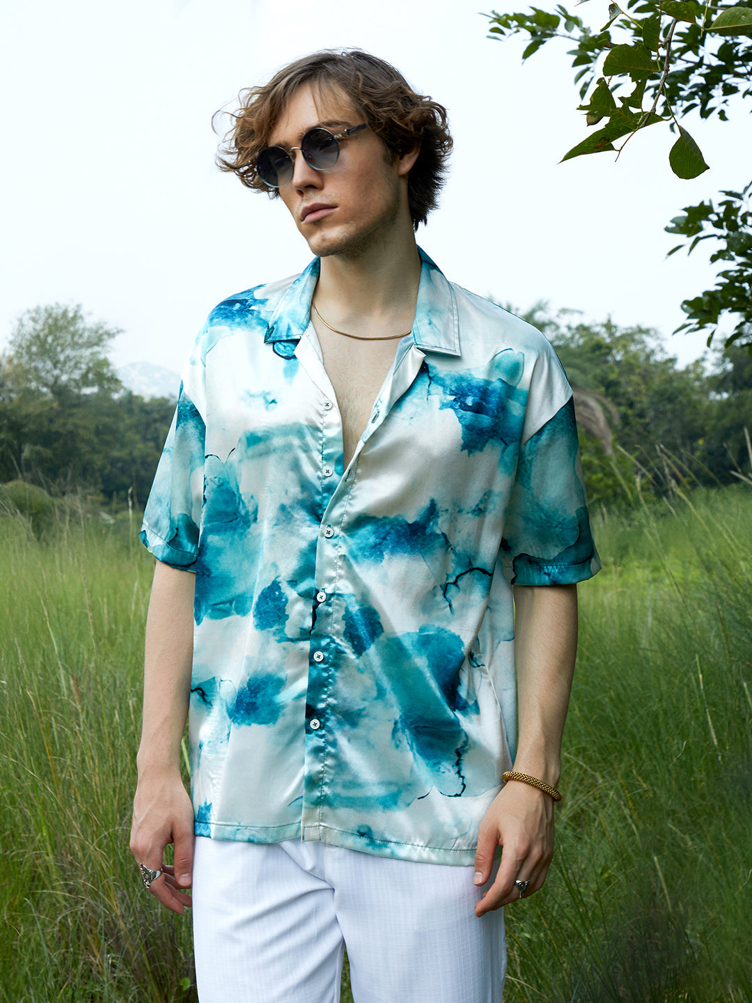 Campus Sutra Blob Oversized Shirt