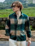 Campus Sutra Vignette-Checkered Oversized Shirt