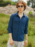 Campus Sutra Straw Utility Oversized Shirt