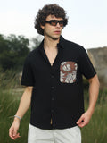 Campus Sutra Flora-Block Shirt