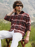 Campus Sutra Tartan Plaid Shacket