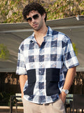 Campus Sutra Stained-Buffalo Utility Oversized Shirt