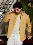 Campus Sutra Modular-Utility Oversized Shirt
