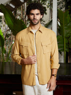 Campus Sutra Modular-Utility Oversized Shirt
