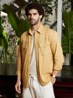 Campus Sutra Modular-Utility Oversized Shirt