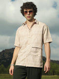 Campus Sutra Speckled Oversized Shirt