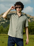Campus Sutra Crumple-Tactile Shirt