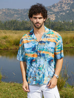 Campus Sutra Indie-Block Oversized Shirt