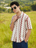 Campus Sutra Indie-Block Oversized Shirt