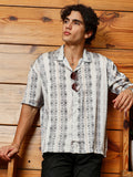 Campus Sutra Nomad Satin Oversized Shirt
