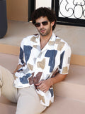 Campus Sutra Bristle-Chaos Oversized Shirt