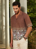Campus Sutra Indie-Ombre Oversized Shirt