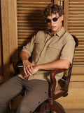 Campus Sutra Oversized Utility Shirt