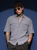 Campus Sutra Oversized Utility Shirt
