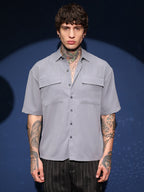 Campus Sutra Oversized Utility Shirt
