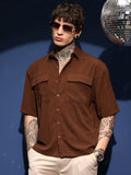 Campus Sutra Oversized Utility Shirt