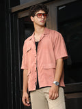 Campus Sutra Modular-Utility Cuban Oversized Shirt