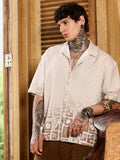 Campus Sutra Tropics Ombre-Tactile Shirt