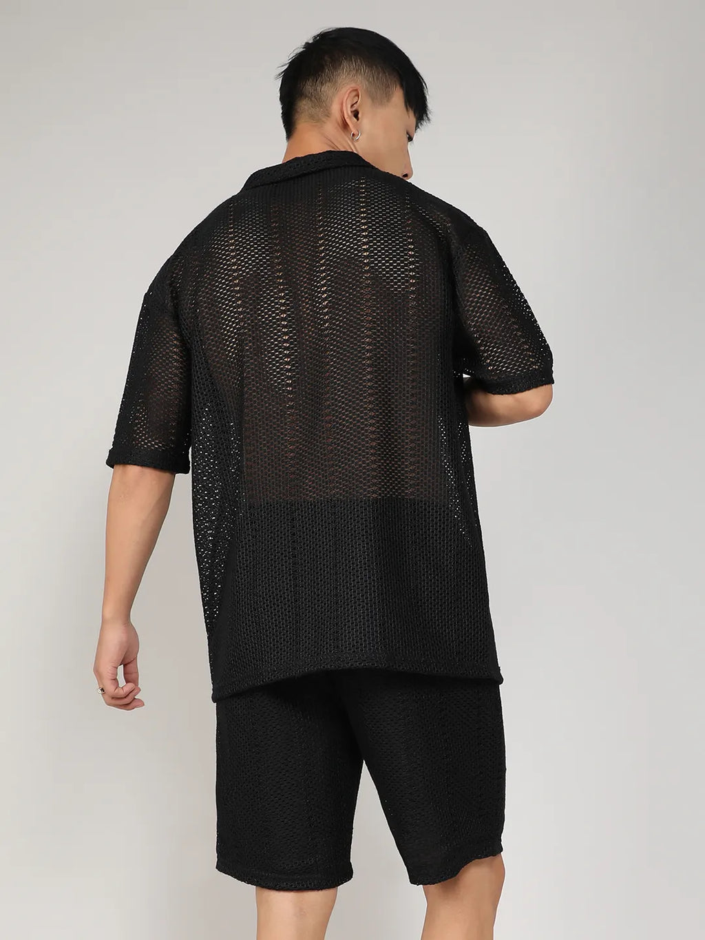 Campus Sutra Crochet Co-Ord Set