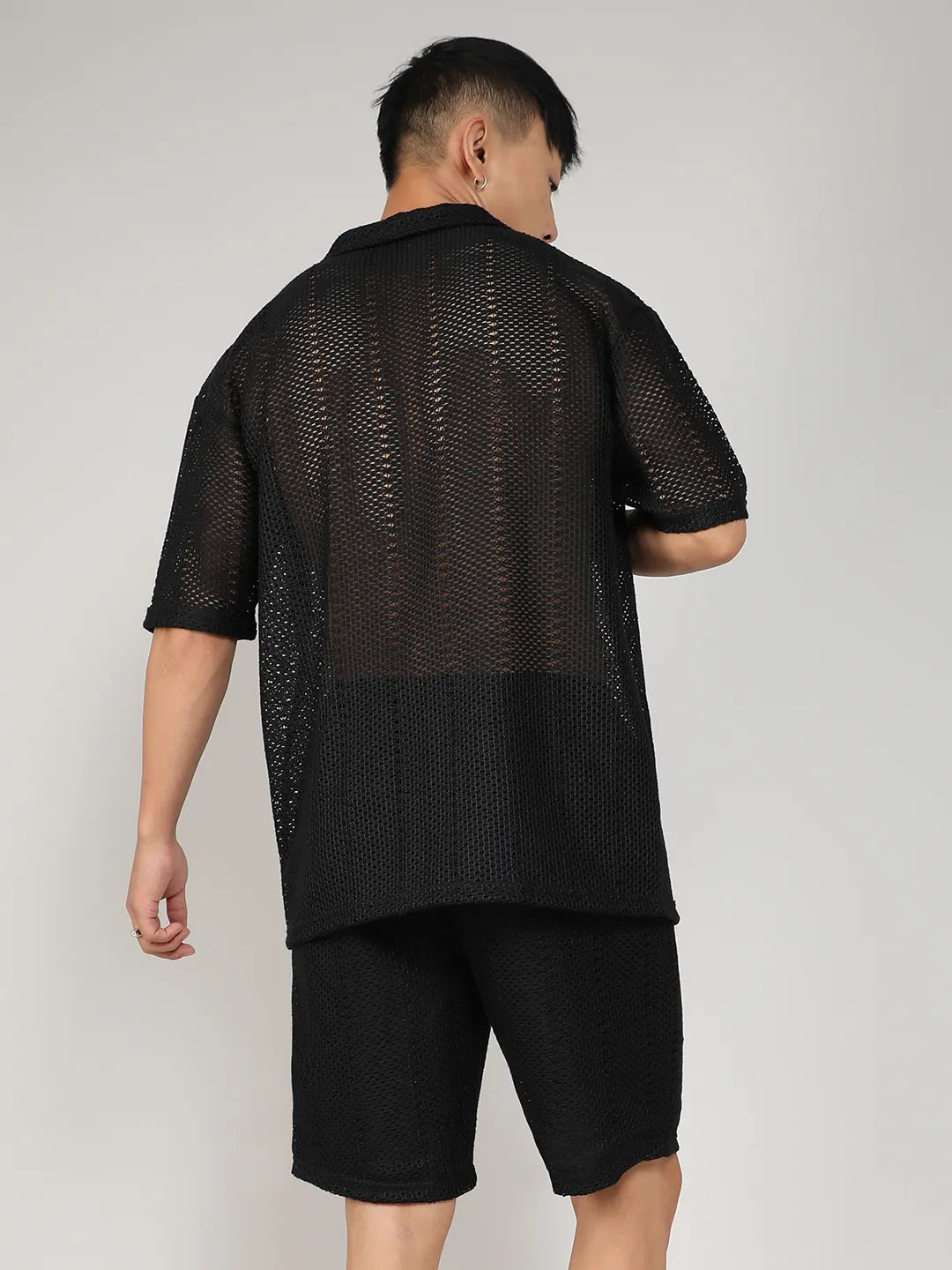 Campus Sutra Crochet Co-Ord Set