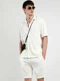 Campus Sutra Self-Design Wave Co-Ord Set