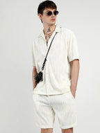 Campus Sutra Self-Design Wave Co-Ord Set