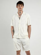 Campus Sutra Self-Design Wave Co-Ord Set