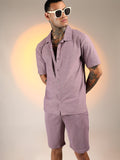 Campus Sutra Basket-Textured Co-Ord Set