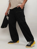 Campus Sutra Straight Fit Cargo Trousers