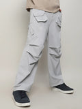 Campus Sutra Asymmetrical Parachute Trousers