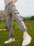 Campus Sutra Cuffed Utility Pants