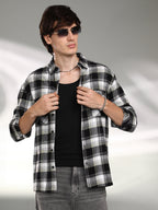 Campus Sutra Tartan Plaid Shacket