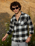Campus Sutra Tartan Utility Shacket