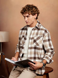 Campus Sutra Buffalo-Check Utility Shacket