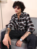 Campus Sutra Halo-Check Utility Shacket