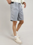 Campus Sutra Tailored Straight-Fit Shorts