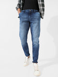 Campus Sutra Medium-Washed Denim Jeans