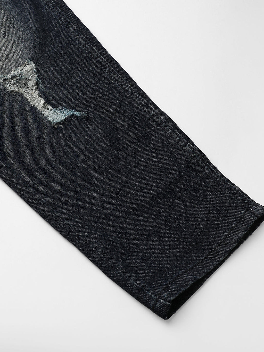 Campus Sutra Ripped Denim Jeans
