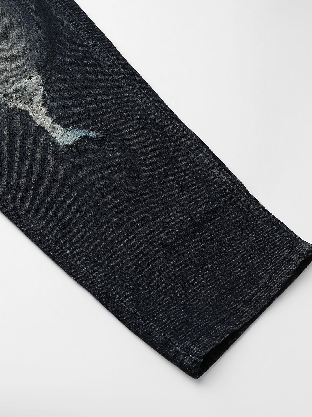 Campus Sutra Ripped Denim Jeans