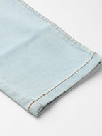 Campus Sutra Light-Washed Denim Jeans