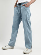 Campus Sutra Straight-Fit Denim Jeans
