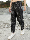 Campus Sutra Textured Baggy Denim Jeans