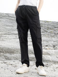 Campus Sutra Straight-Fit Utility Denim Jeans