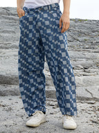 Campus Sutra Cubic Straight-Fit Denim Jeans