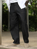 Campus Sutra Baggy Cargo Denim Jeans