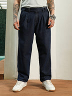 Campus Sutra Dark Indigo Denim Jeans