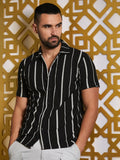 Campus Sutra Pencil Striped Shirt