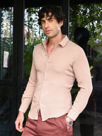 Campus Sutra Basket-Tactile Shirt
